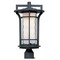 Maxim Lighting Oakville LED E26 1-Light 10" Wide Black Oxide Outdoor Pole/Post Mount 65780WGBO - alternate 1